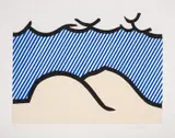 De Denver au Montana, Départ 27 Mai 1972 by Roy Lichtenstein, Etching with aquatint printed in colours, offered Jul 2024