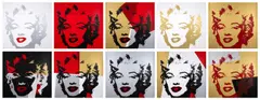 After by Andy Warhol, ink, sold Jul 2024