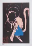 In the Dark by Robert del Naja, Screenprint in colours, sold Jul 2024