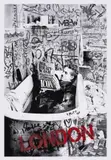 Icons by Thierry Guetta, Screenprint in colours hand-finished with red spray paint, sold Jul 2024