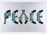 Peace by Paul Insect, Screenprint in colours, sold Jul 2024