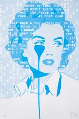 Arthur Miller's Nightmare by Pure Evil, Screenprint in colours, sold Jul 2024