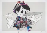 Who To Believe by Paul Insect, Screenprint in colours, sold Jul 2024