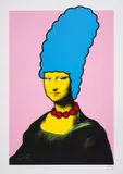 Mona Simpson by Nick Walker, Screenprint in colours, sold Jul 2024