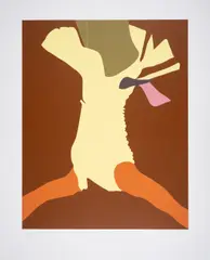 American Tan XXVI by Gary Hume, Screenprint in colours with glaze, offered Jul 2024