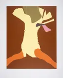 American Tan XXVI by Gary Hume, Screenprint in colours with glaze, offered Jul 2024