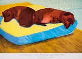 Dog 38 by David Hockney, lithograph, sold Jul 2024