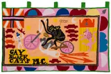 Gay Black Cats MC by Grayson Perry, ink, sold Jul 2024