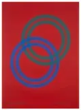 Ring-a-Rosé by Peter Sedgley, Screenprint in colours, sold Jul 2024