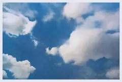 Cloud by Gerhard Richter, lithograph, sold Jul 2024