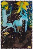 Afternoon with La Soufrière by Chris Ofili, print, sold Jul 2024
