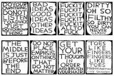 Slogans to Live By by David Shrigley, print (other), sold Jul 2024