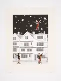 Dancing to Heaven by Peter Blake, pencil, sold Jul 2024