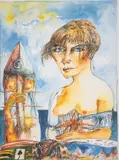 Untitled by John Bellany, lithograph, sold Jul 2024