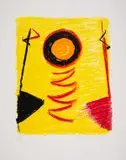 Orange Sun Newlyn by Terry Frost, Screenprint in colours, sold Jul 2024