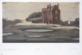 Lonely House by L. S. Lowry, Offset lithograph printed in colours, offered Jul 2024