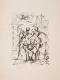 Ma Civilisation by Lucien Coutaud, ink, offered Jul 2024