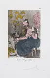 Como las gambas by Salvador Dalí, Drypoint on heliogravure with pochoir, sold Jul 2024