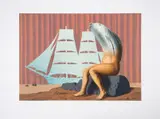 After by René Magritte, pencil, sold Jul 2024