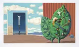 After by René Magritte, pencil, sold Jul 2024