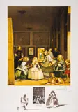 Les ménines by Salvador Dalí, Lithograph printed in colours, sold Jul 2024