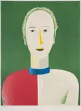 After by Kasimir Sevrinovitch Malevich, Lithograph printed in colours, sold Jul 2024