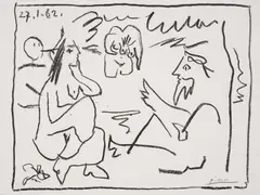 Le Déjeuner sur L'Herbe by Pablo Picasso, Lithograph, sold Jul 2024