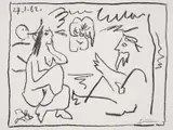 Le Déjeuner sur L'Herbe by Pablo Picasso, Lithograph, sold Jul 2024