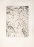 La Tour de Babel by Roger Vieillard, pencil, sold Jul 2024
