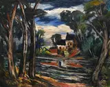 Bord de la riviere by Anders Osterlind, Oil on canvas, offered Jul 2024