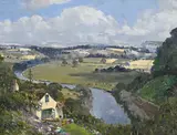 Symonds yat by Campbell Archibald Mellon, Oil on board, offered Jul 2024