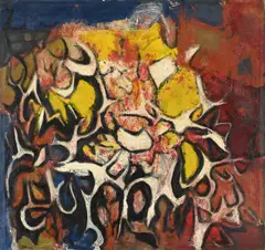 Hosororo iv by Aubrey Williams, Oil on canvas, sold Jul 2024