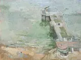 Cromer pier by Peter Greenham, Oil on canvas, sold Jul 2024