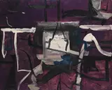 Portable kingdom - sligo by Maurice Cockrill, 1996, Oil on board, sold Jul 2024