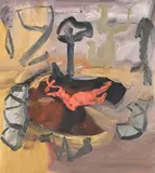 Generation-sap by Maurice Cockrill, 1993, Oil on canvas, sold Jul 2024
