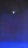 Icarus i (descent) by Anne Madden, 1995, Oil on canvas, sold Jul 2024