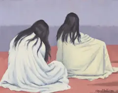 Untitled by Clifford Eric Martin Hall, Oil on board, sold Jul 2024