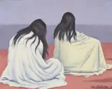 Untitled by Clifford Eric Martin Hall, Oil on board, sold Jul 2024