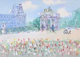 L'arc de triomphe du carrousel by Jean Dufy, Gouache and watercolour, sold Jul 2024