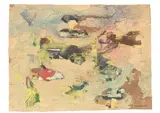 Traject 135 by Austin Cooper, 1958, Watercolour and collage, offered Jul 2024