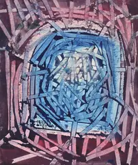 Untitled (abstract composition) by Roy Turner Durrant, 1963, Watercolour and gouache, sold Jul 2024