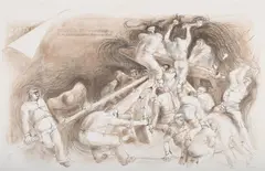 Yalta ii by Angela Conner, 1983, Lithograph, offered Jul 2024