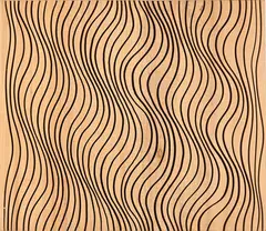 Untitled (homage to bridget riley series) by Brian Willsher, 1996, Wood, offered Jul 2024