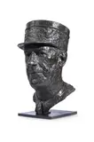 Charles de gaulle by Angela Conner, sculpture, sold Jul 2024