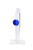 Space pillar i (black spot illusion) by Angela Conner, Resin, sold Jul 2024