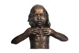 Ymiel oyved by Jacob Epstein, Bronze with a gold patina, offered Jul 2024
