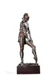 Rehearsal i (nadia nerina) by Enzo Plazzotta, Bronze on wooden base, sold Jul 2024