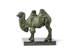 Camel by David Wynne, Bronze with a green patina, sold Jul 2024