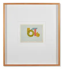 Study by Trevor Vickers, 1986, pencil, sold Jul 2024