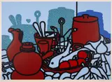 Untitled by Patrick Caulfield, Screenprint in colours, sold Jul 2024